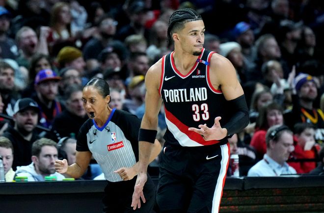 卡马拉100次进攻犯规创历史纪录，开拓者加时惜