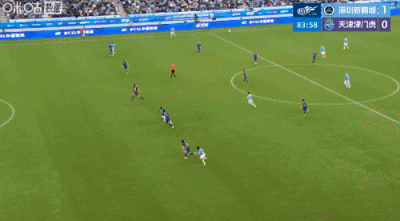 韦斯利绝杀助深圳新鹏城1-0力克天津津门虎