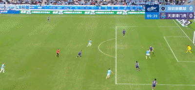 韦斯利绝杀助深圳新鹏城1-0力克天津津门虎
