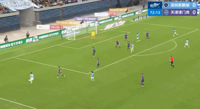 韦斯利绝杀助深圳新鹏城1-0力克天津津门虎